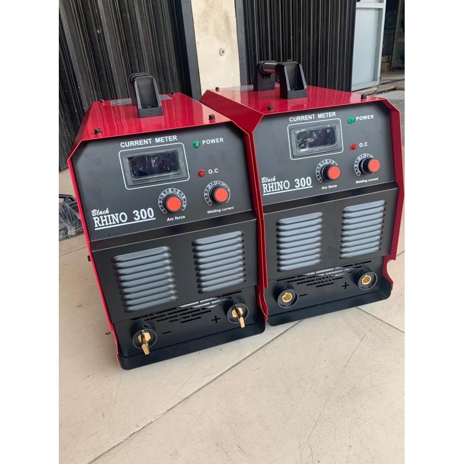 MESIN LAS INVERTER 300 A RHINO TRAFO LAS MMA 300