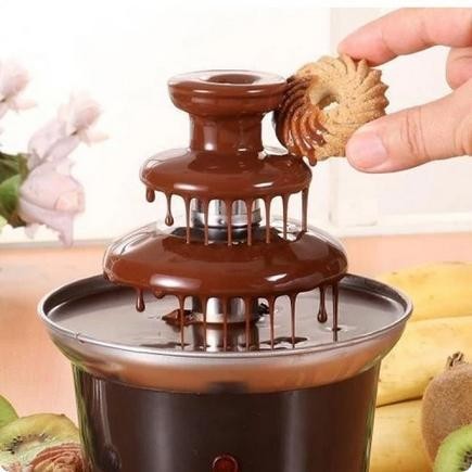 Chocolate Fondue Mesin Coklat Fountain Mesin Coklat Air Mancur Mesin Coklat Fondue Original Dan Terp