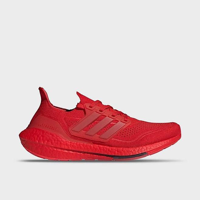 SEPATU LARI PRIA ADIDAS ULTRABOOST 21 VIVID RED FZ1922 ORIGINAL