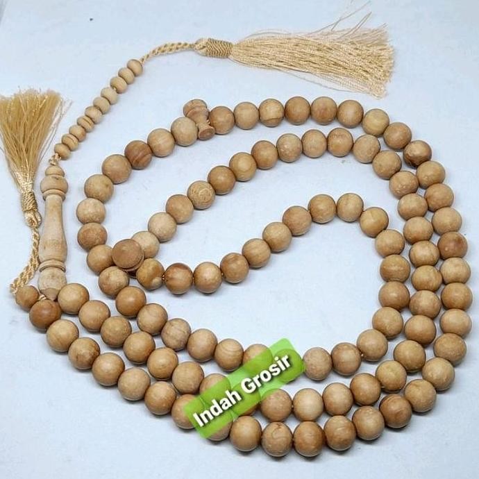 Grosir Tasbih Kayu Jumbo Cendana 10Mm 99Butir