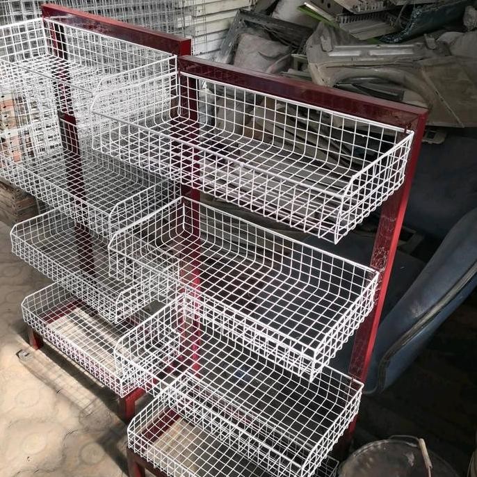 Grosir Rak Ciki Warung Serbaguna / Rak Snack Toko / Keranjang Ciki