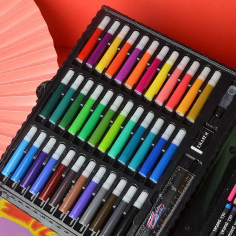 

[original] crayon warna set isi 150 pcs dan 208 pcs alat mewarnai krayon [terlaris] [terbaik]
