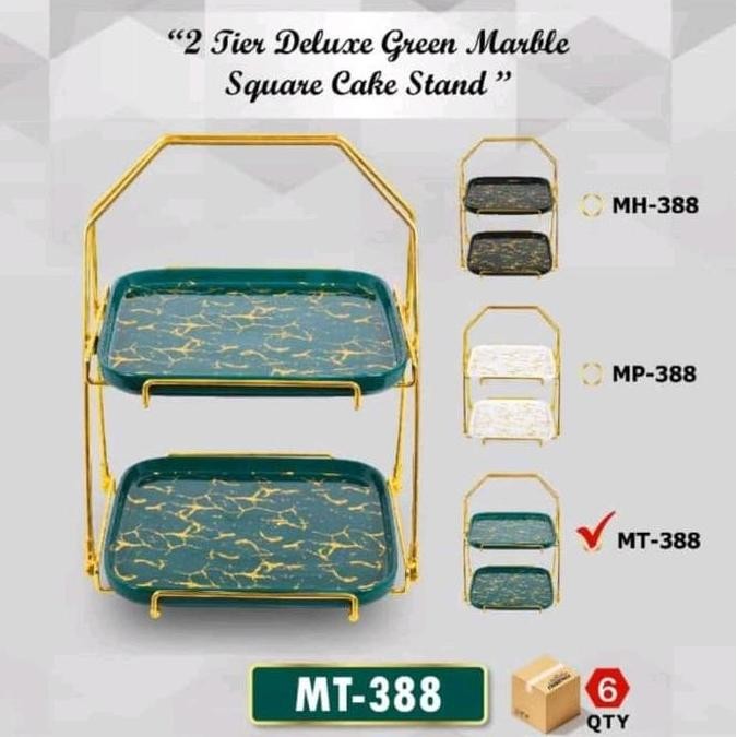 Grosir Tempat Kue Susun 388 Fiorenza Marble