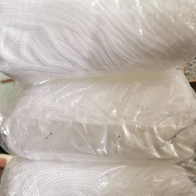 

tali kur 5mm / tali kur 4b / 4benang putih / 900gram murah