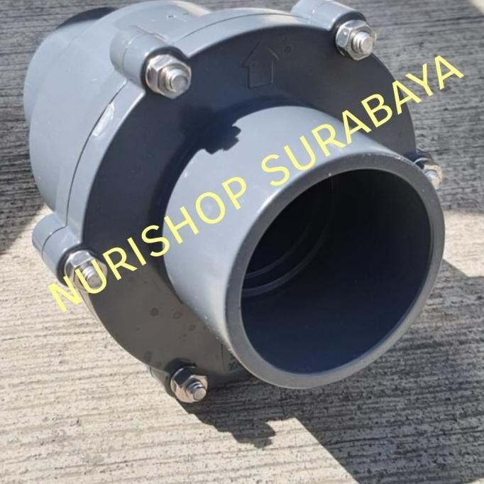 Check valve 2 inch inc Swing Tabok check valve pvc 2" inch kdj