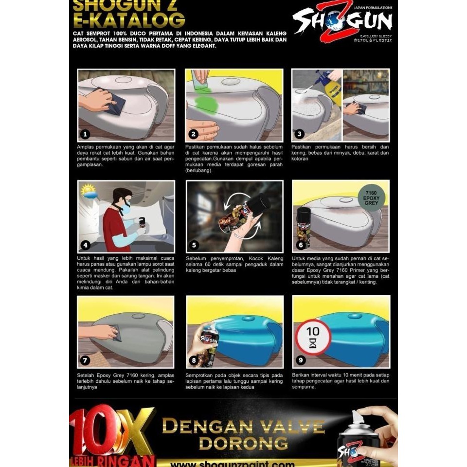 Pilok Pilox DITON BALTIC WHITE 847 PUTIH TULANG 300ml Cat Semprot Pylox murah