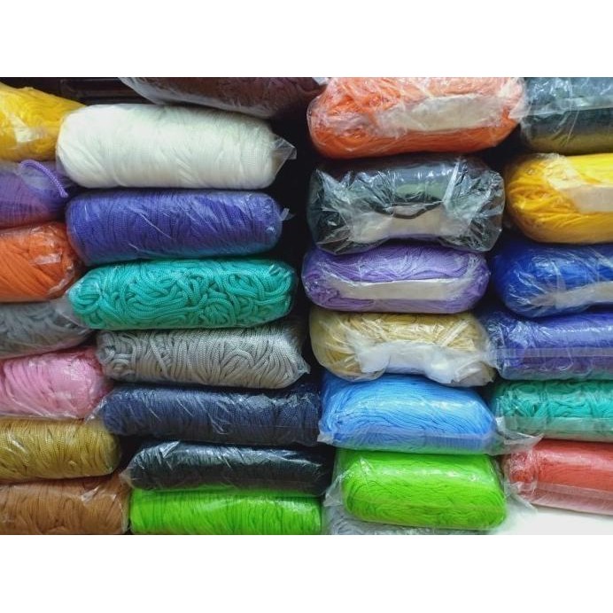 

Tali Kur Hitam 3mm per bungkus besar. 9 ons / 900 gram murah