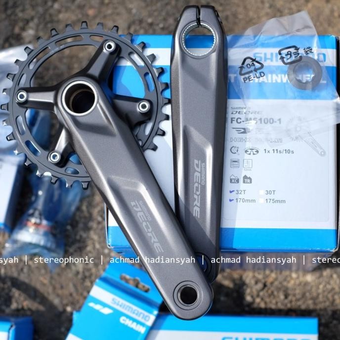 NEW Groupset SHIMANO DEORE M5100 11speed Groupset DEORE M5100 11 speed murah