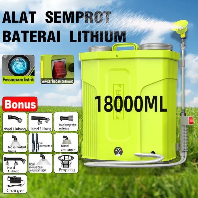 CODZPER Alat Semprot Tangki Sprayer Manual 18 Liter Elektrik ZP029 semprotan pertanian tangki sempro