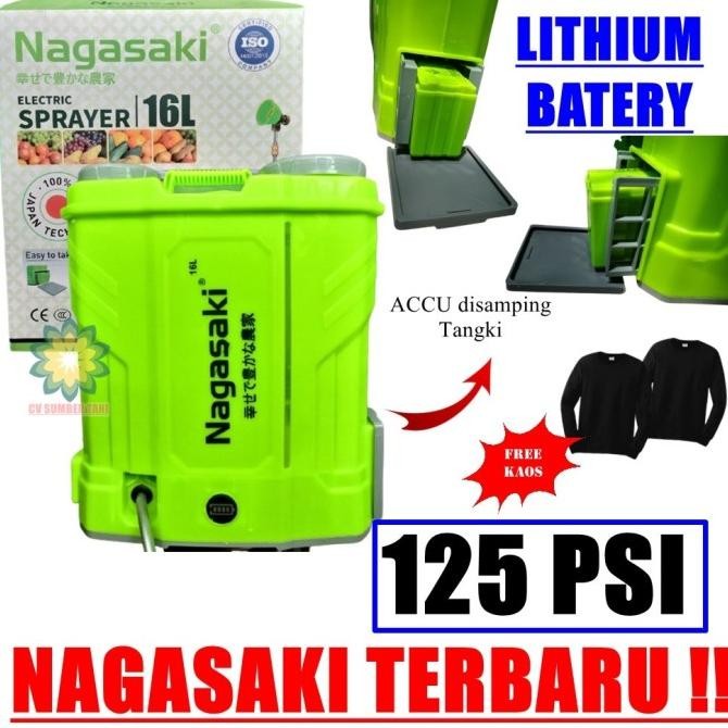 Tangki Sprayer Elektrik NAGASAKI 16 Liter / Alat Semprot Elektrik