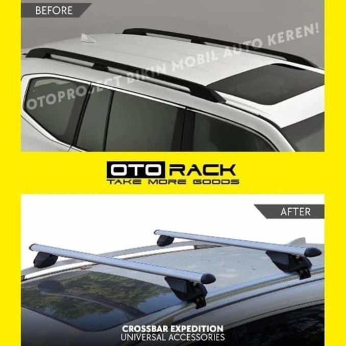 Cross Bar Rack Atas Roof Rail Mobil Xpander Cross Crossbar Otorack