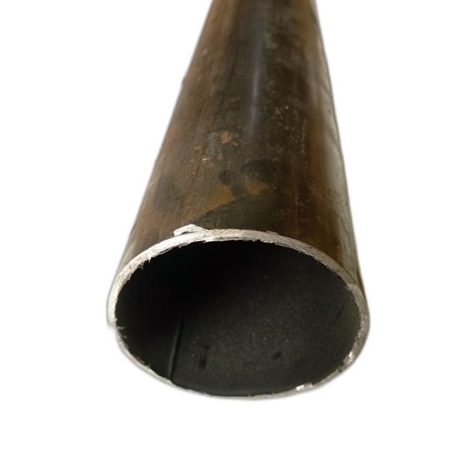Pipa Besi Hitam 3 Inch Tebal 2 Mm Panjang 60 Cm Baru