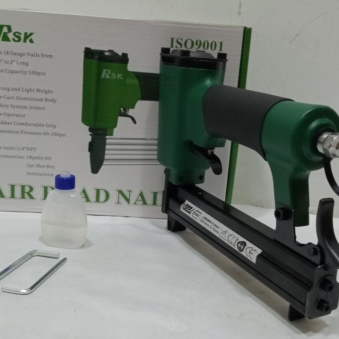 

AIR STAPLER GUN ALAT PAKU TEMBAK (U) merk RSK type 1022J KALI