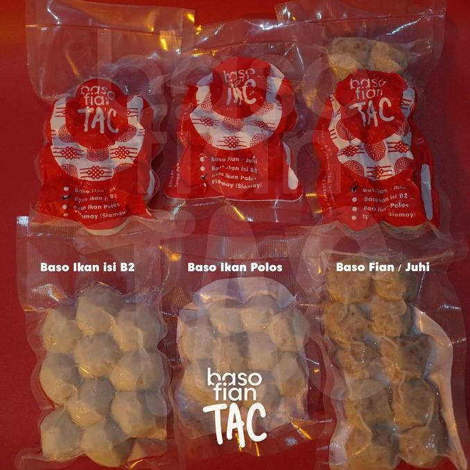 

Baso Fian / Fiyan / Bakso Juhi B2 (Frozen Isi 10Pcs)