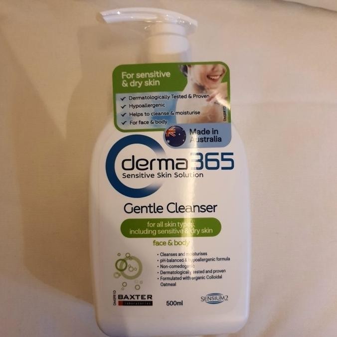 ala Sabun Derma365 Derma 365 Gentle Cleanser Sensitive Sensitif 500ml