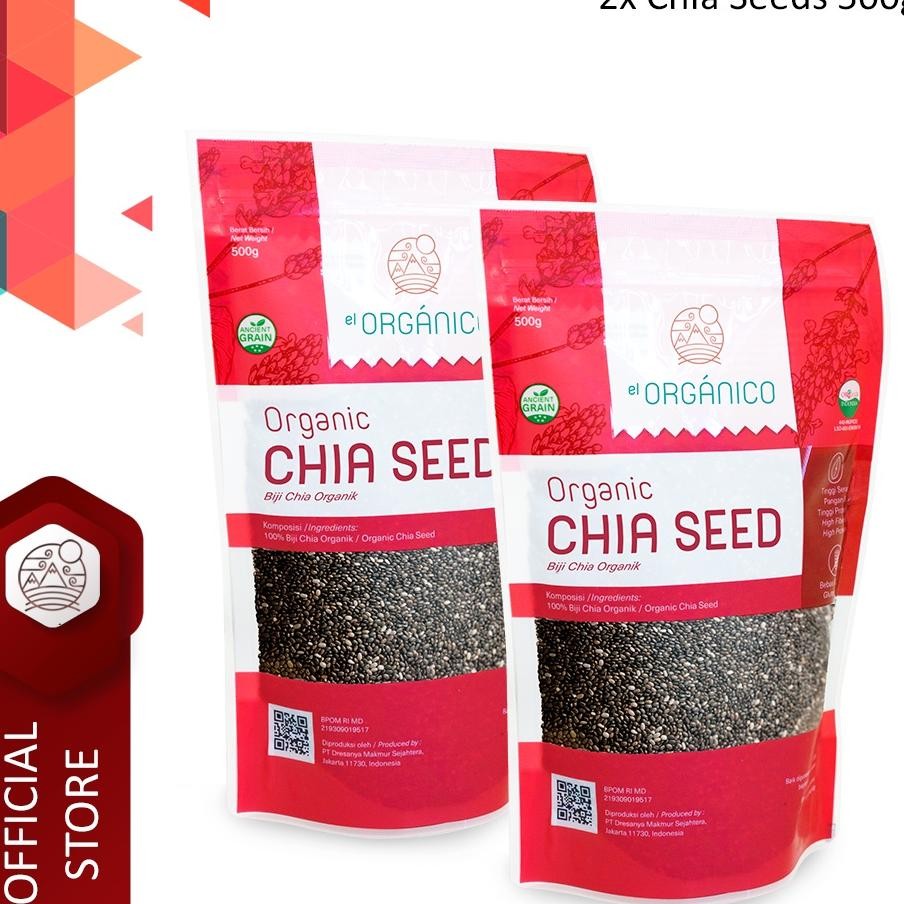 

Chia Eed Organic El Organico Gr Double Pa