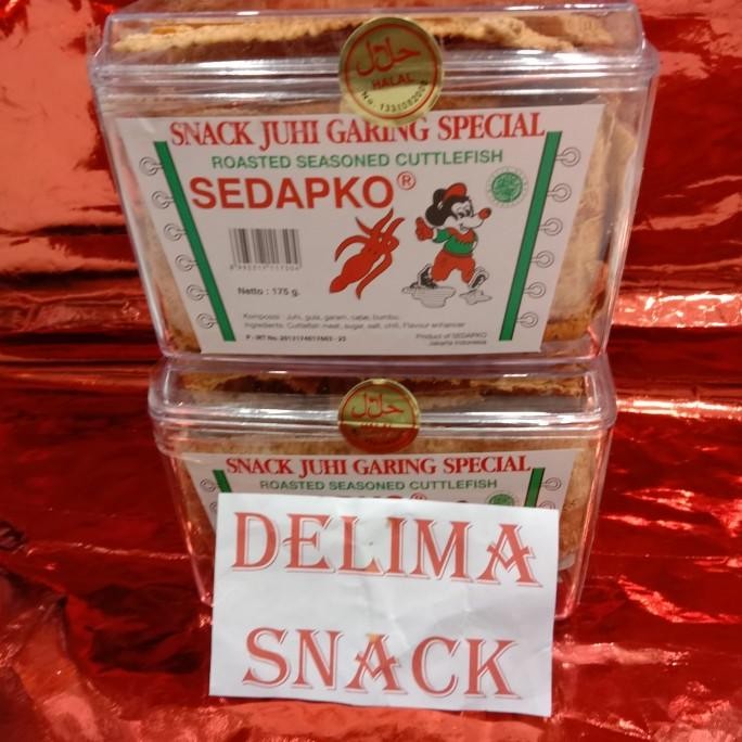 

Snack Juhi Sedapko/Snack Cumi Garing 175Gram