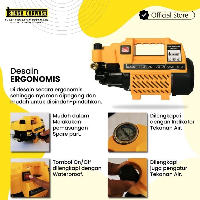 IKAME High Pressure Washer  / Jet Cleaner High Pressure Portable murah