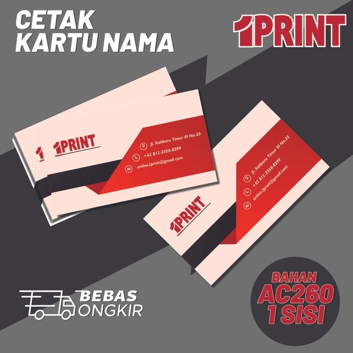 

Cetak Kartu Nama | Print Name Card MURAH | 1 Sisi / 2 Sisi