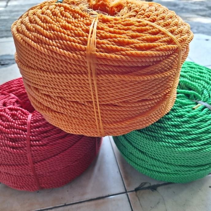 

Tali Tambang Plastik 5Mm 1 Roll New Stok