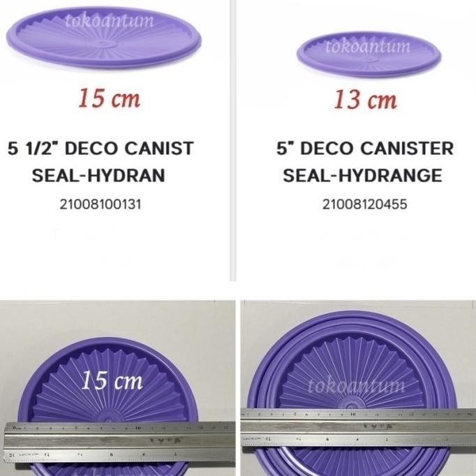 (Good) Tutup toples tupperware deco canister