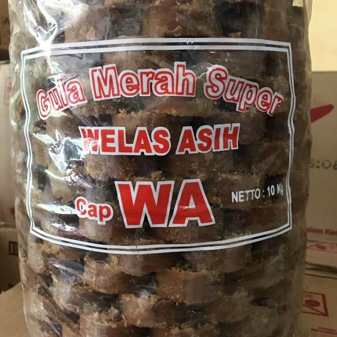 

Gula Merah Super Cap WA Welas Asih 10 kg murah