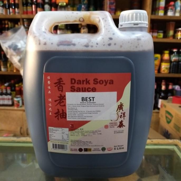 

KCT Kwong Cheong Thye Dark Soya Sauce BEST 5liter murah