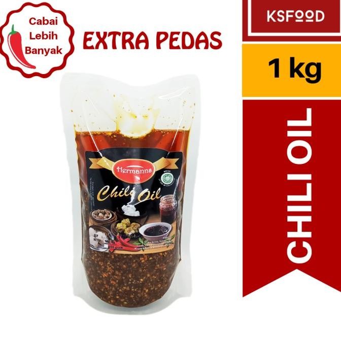 

Chili Oil Extra Pedas 1 kg murah