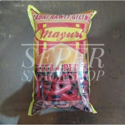

CABE BUBUK SUPER PEDAS MAYURI 1 KG murah