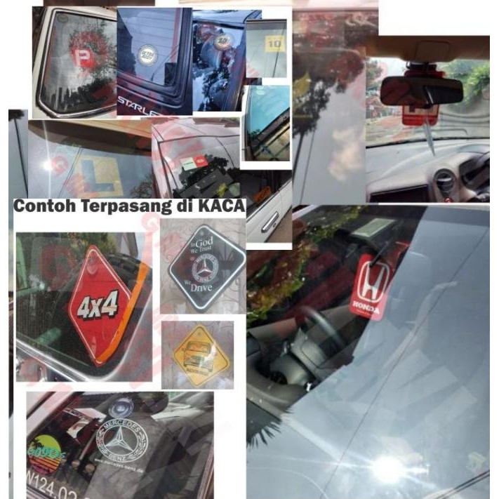 

STICKER WARN 1 SET STICKER ISSI 10 PCS murah