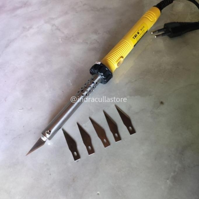

alat potong akrilik d plastik mata pisau lancip tni-u 60w murah