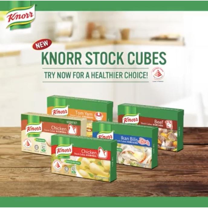 

KNORR Stock Cubes 60 gram | Bumbu Kaldu Chicken Beef Tom Yum Vegetable murah