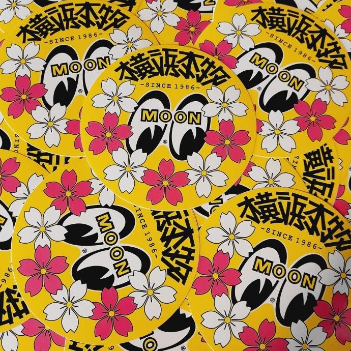 

MOON Flower Sticker murah