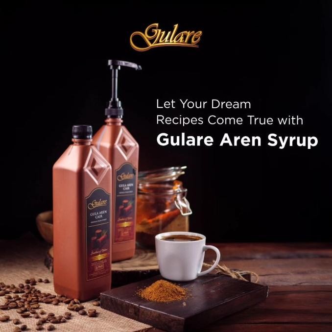 

Gulare Gula Aren Cair Premium 1,3Kg murah
