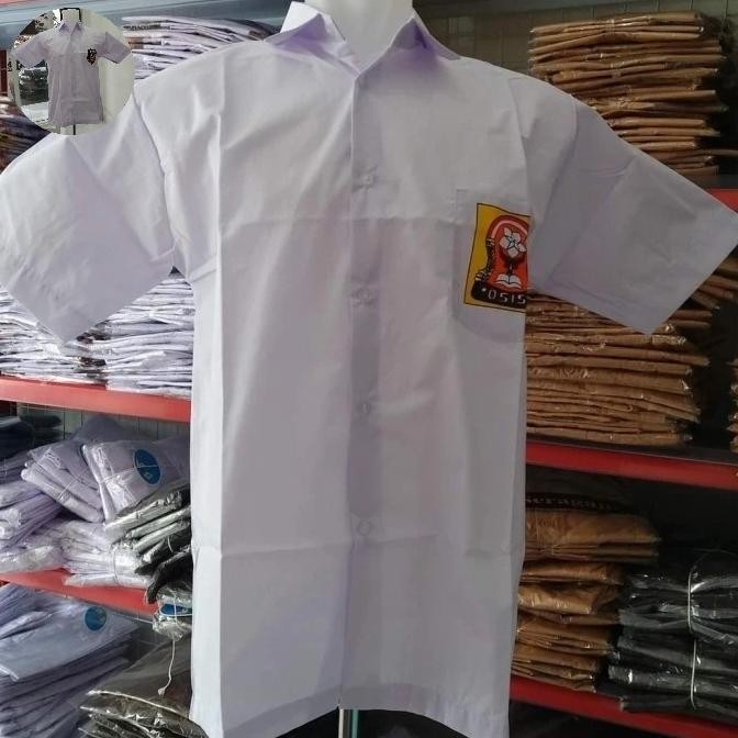 Baju Seragam SMP / Baju SMP Seragam Kemeja SMP Lengan Pendek