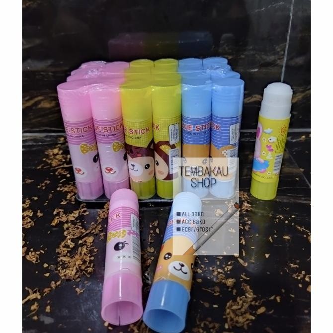 

LEM GLUE STICK WARNA 1 PACK 24 PCS murah