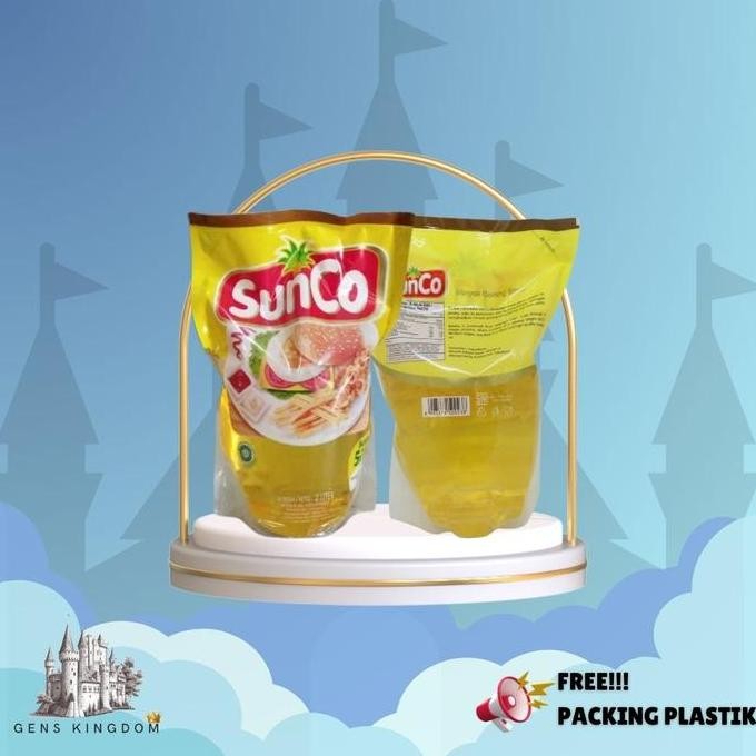 

[EXCLUSIVE GENSKINGDOM HARGA TERMURAH] - MINYAK SUNCO ISI 4 POUCH MINYAK KELAPA SAWIT PREMIUM murah