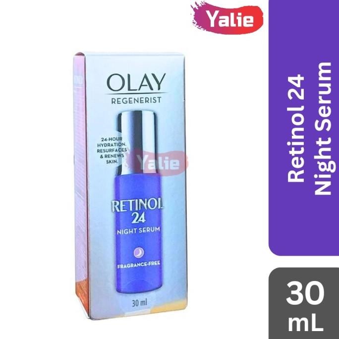 ala OLAY Regenerist RETINOL 24 Night 50gr/Eye Cream/Serum 30ml Krim Malam