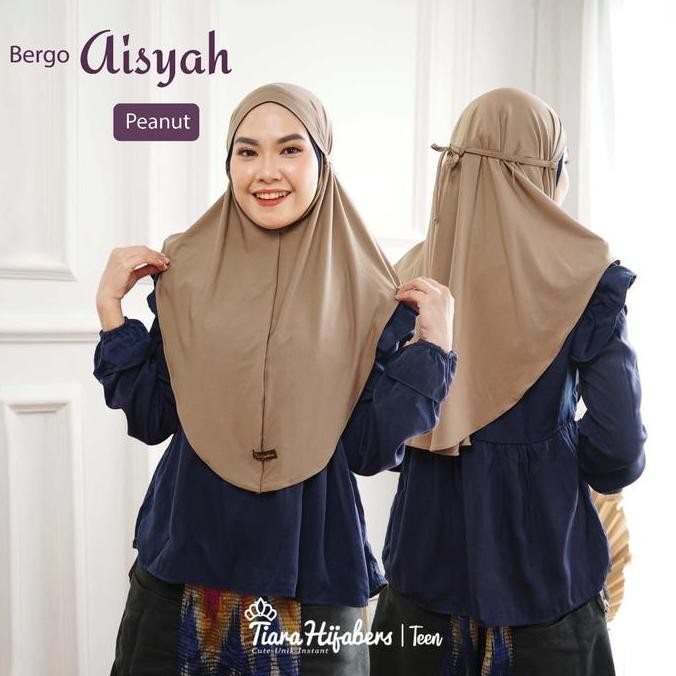 Murah Tiara Hijabers - Bergo Cantik Aisyah Kekinian
