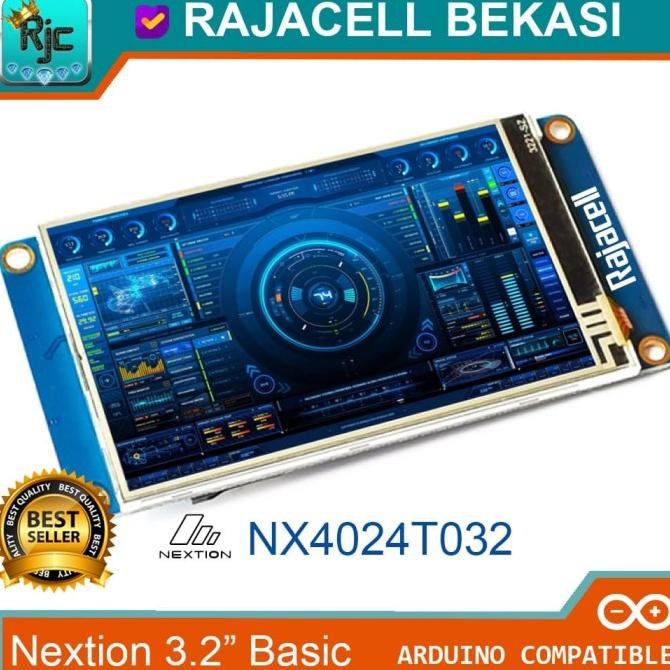 Nextion 3.2" HMI UART LCD TFT + Touchscreen for Arduino Rasbpi