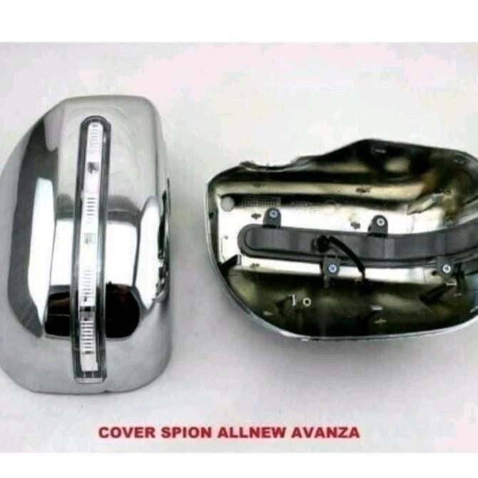 Cover Spion/ Pelindung Spion All New Avanza/Veloz/Type G 2012-2014 Chrome Car Baru