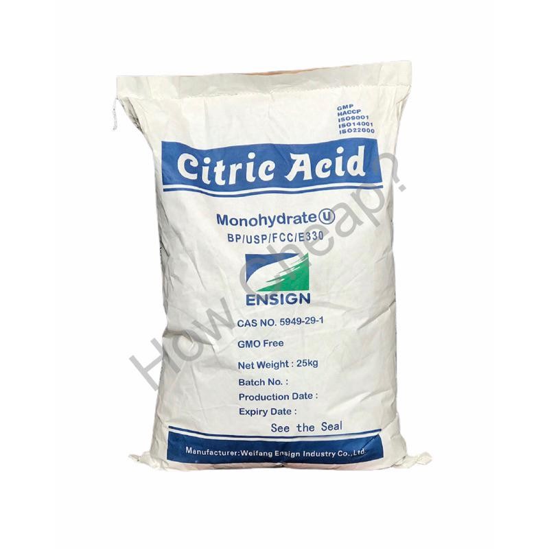 

Citric Acid 25Kg Food Grade Perisa Asam New Best Quality Asli 100% Original