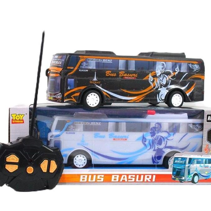 MAINAN MOBIL REMOTE CONTROL BUS TELOLET BASURI SUARA DAN LAMPU Toys PEM