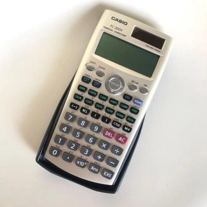 

TERLARIS - KALKULATOR FINANCIAL FC-200/CALCULATOR FC 200/READY NEW ORIGINAL
