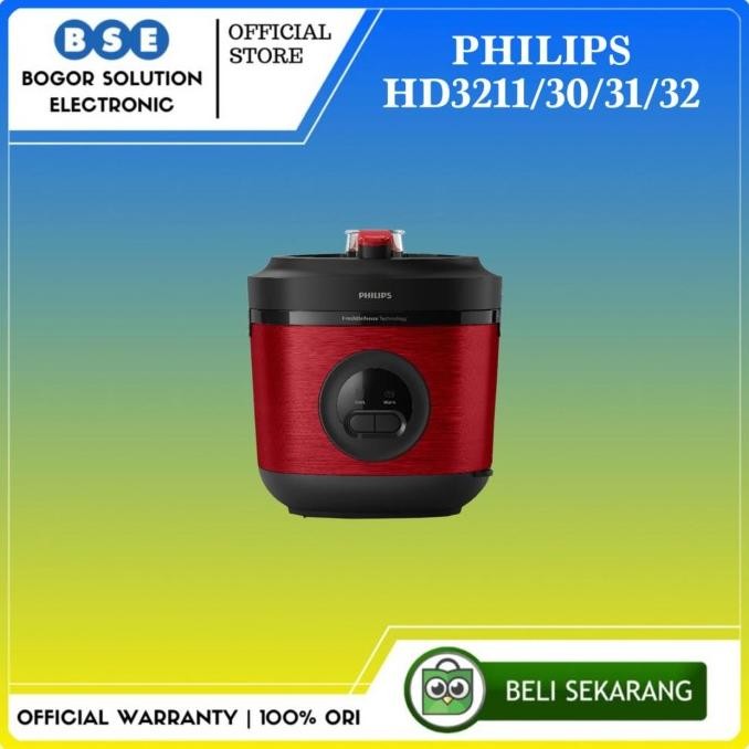 Promo Rice Cooker Philips Hd3211/30 Philips Rice Cooker 1.8 Liter Hd3211/31 Philips Hd3211/32 [Ori]