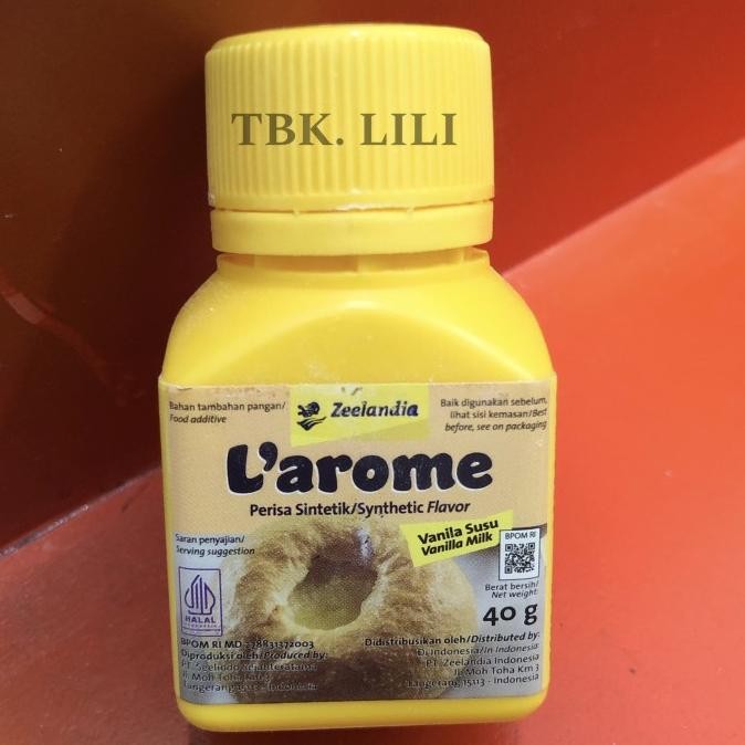 

L'arome Vanila Susu 40gr | L'arome Vanila Milk murah