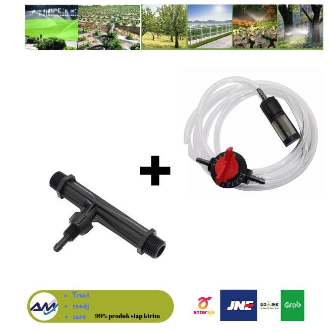 TERBARU paket Venturi Injektor 3/4" Inch Ventury Injector
