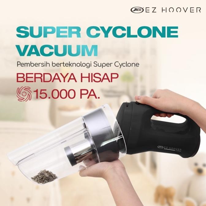 Sale Vacuum Cleaner Jaco Ez Hoover Turbo Jc 888 Penyedot Debu Super Cyclone