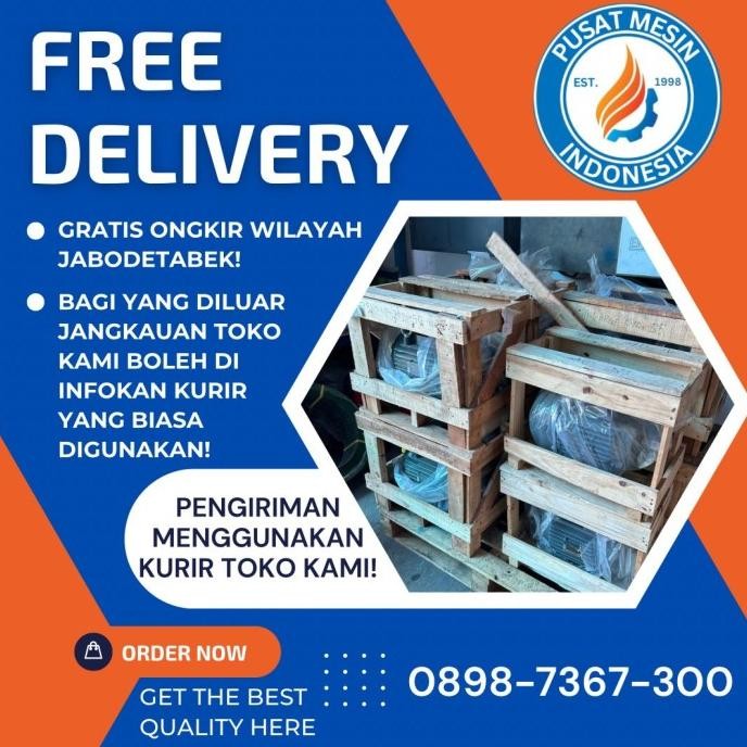 

Promo Elektro Motor Yuema Yal 4P 0,18Kw 0,25Hp 1 Phase Single Phase 220/240V B3/ Dinamo Electric Motor/ Dinamo 1Phase/ Dinamo 1 Phase/ DynamoElectroMotor