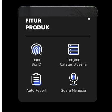 

Murah Deli Fingerprint E3960 Mesin Absen Sidik Jari Attedance Garansi Resmi